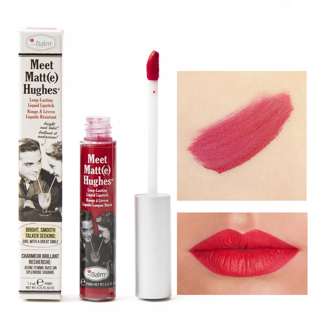 THE BALM- Meet matte Hughes liquid lipstick- Devoted