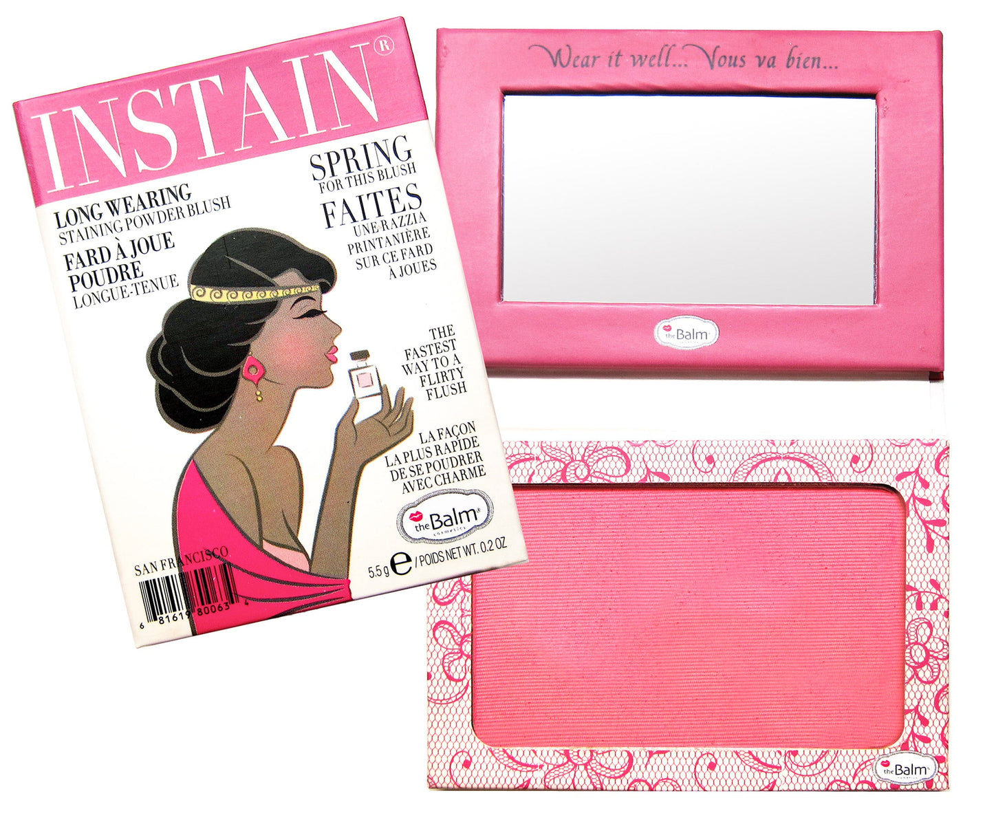 THE BALM - INSTAIN LACE BLUSH