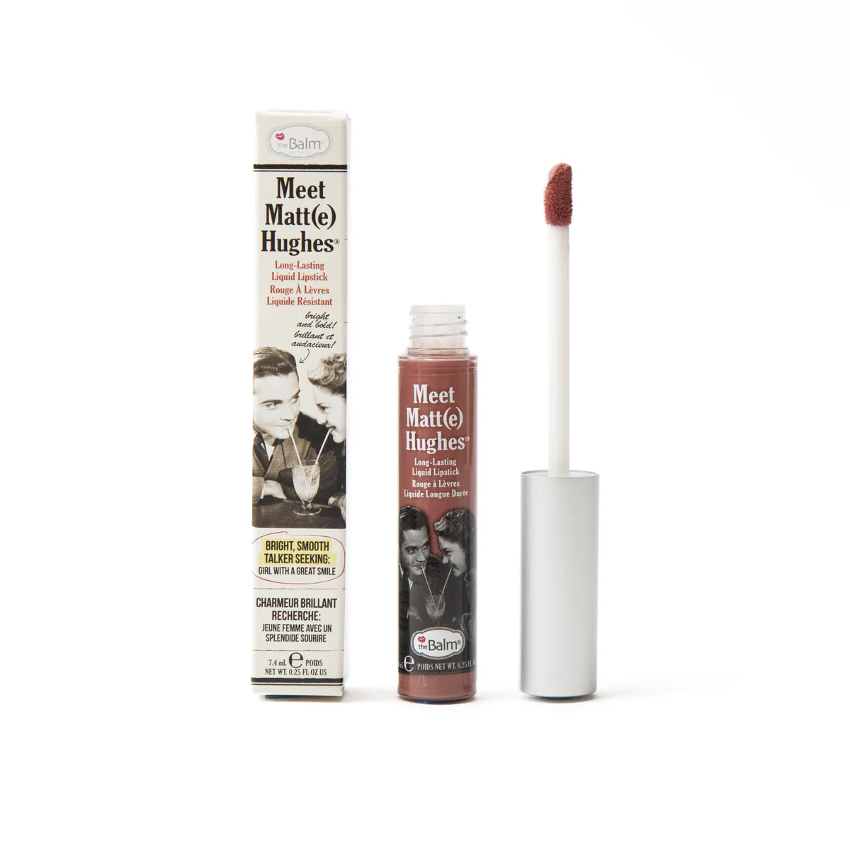 THE BALM - MEET MATT(E) HUGHES - MATTE LIQUID LIPSTICK - COMMITTED