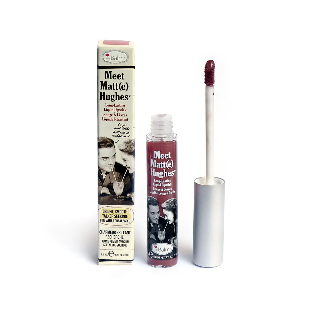 THE BALM - MEET MATT(E) HUGHES - MATTE LIQUID LIPSTICK - CONFIDENT