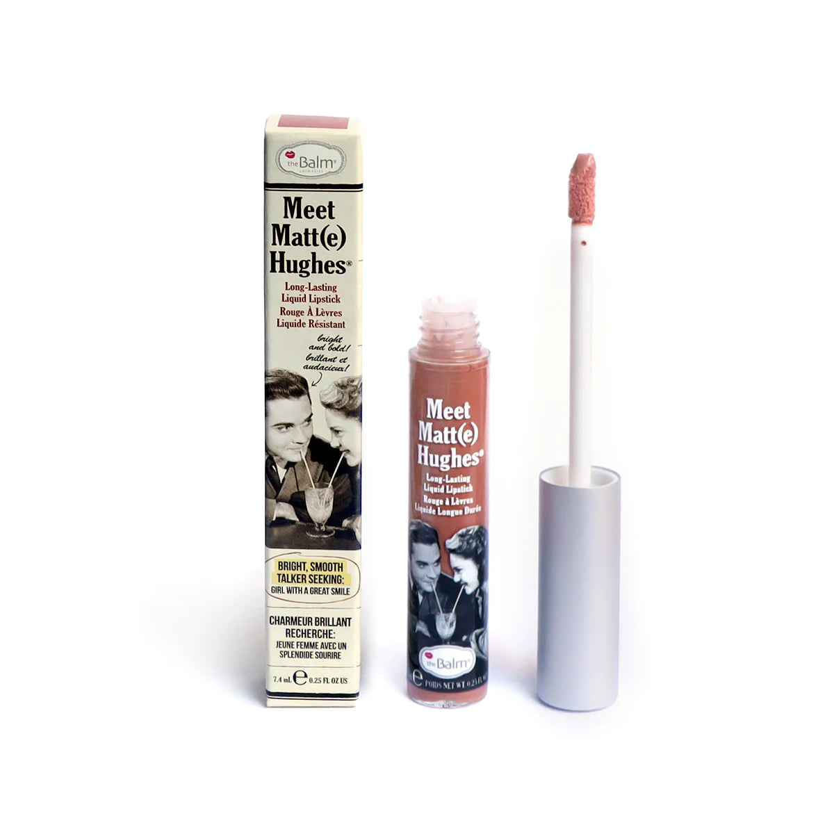 THE BALM - MEET MATT(E) HUGHES - MATTE LIQUID LIPSTICK - HUMBLE
