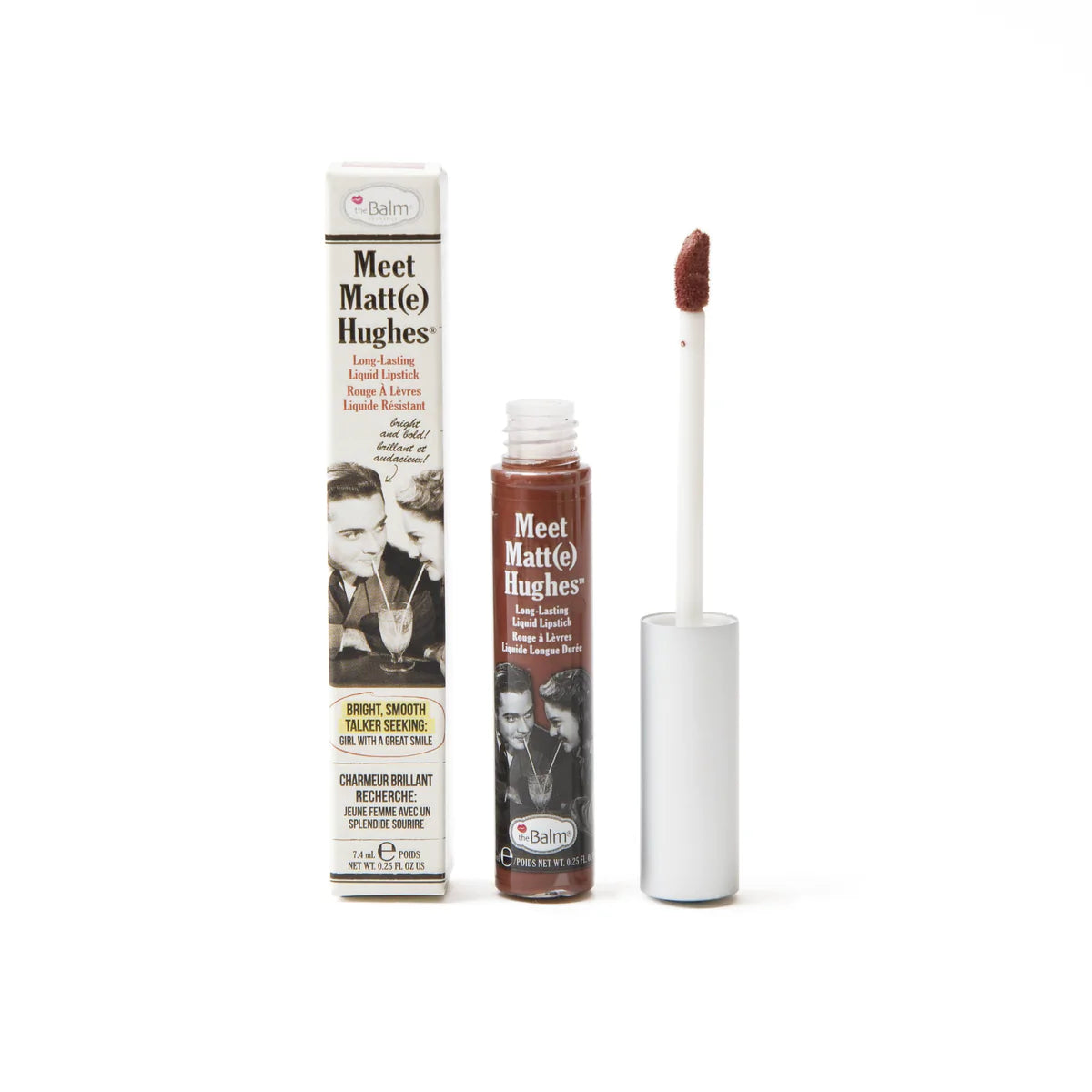 THE BALM - MEET MATT(E) HUGHES - MATTE LIQUID LIPSTICK - TRUSTWORTHY