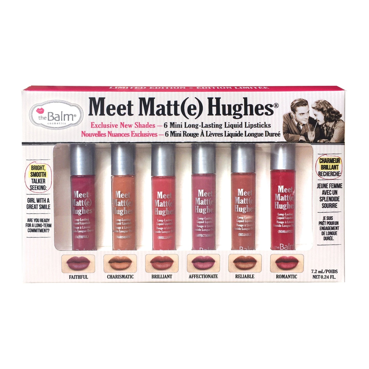 THE BALM MEET MATTE HUGHES MINI LIP SET- VOL 2