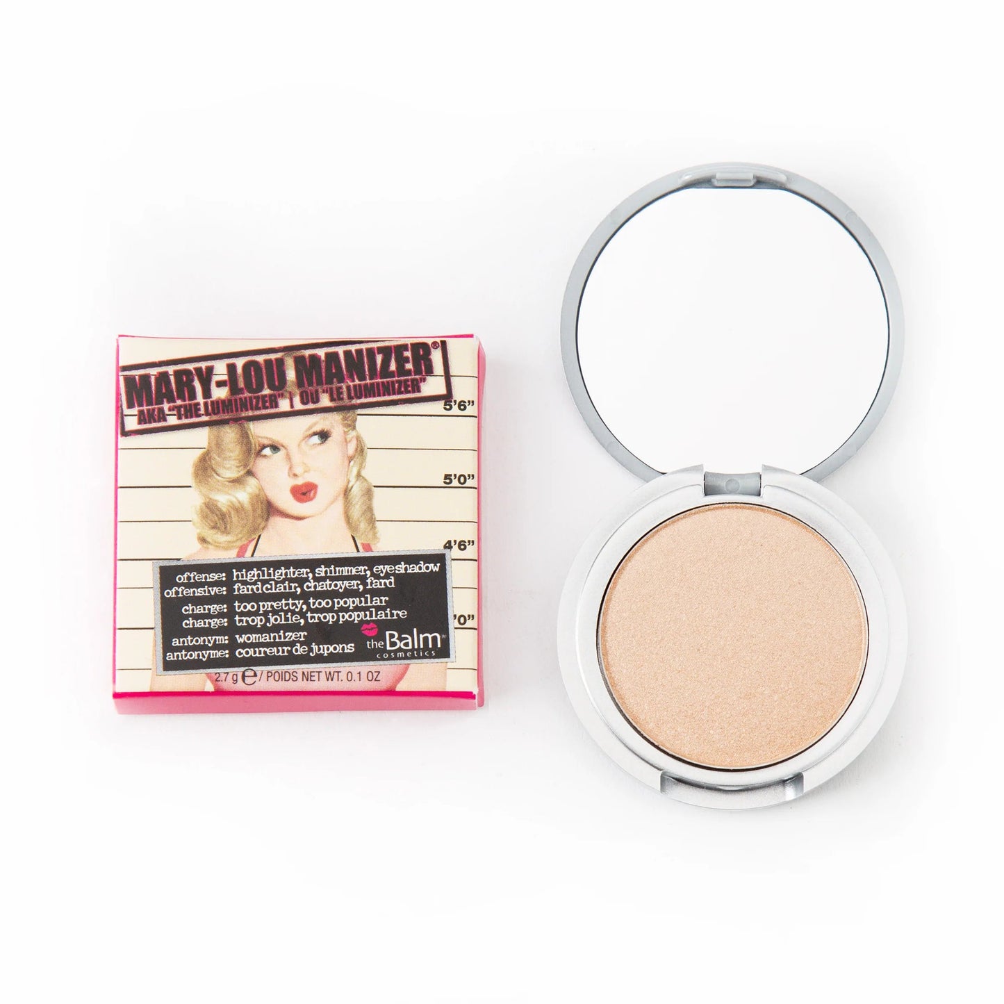 THE BALM - MARY-LOU MANIZER -TRAVEL-SIZE
