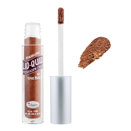 The balm- Lid-Quid Sparkling liquid eyeshadow- Irish Coffee