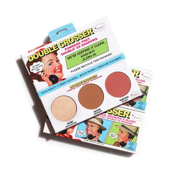 THE BALM- DOUBLE CROSSER FACE PALETTE